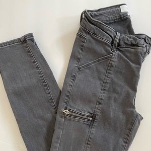 Pistola Hannah Grey Cargo Skinny Jeans 25